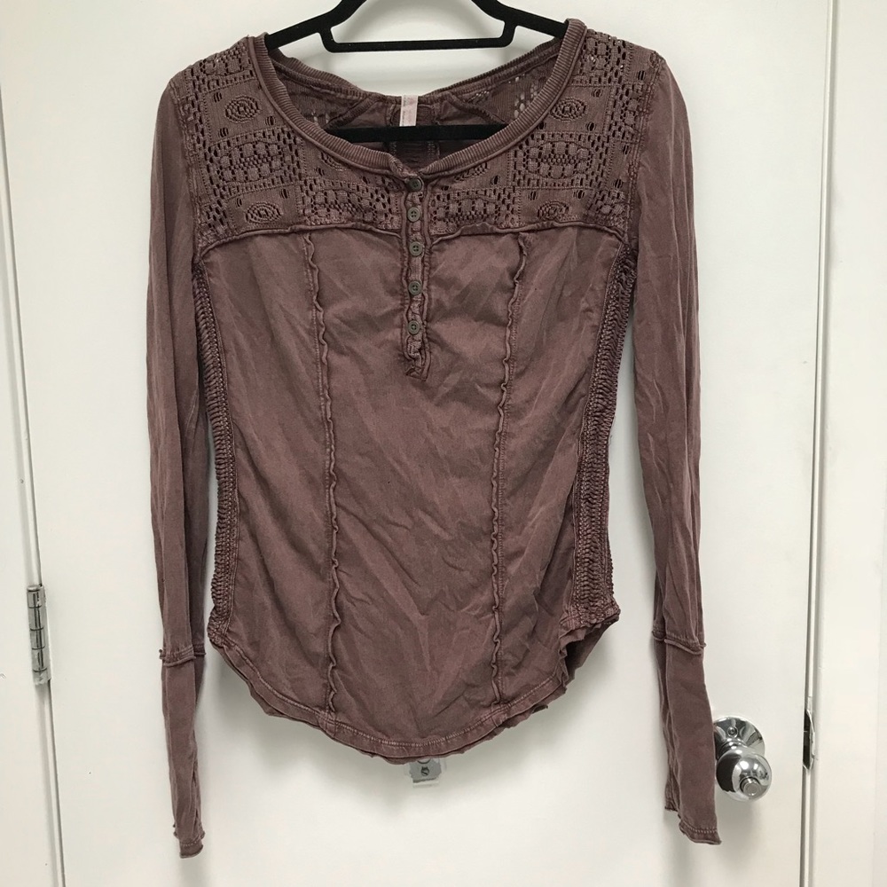 Free People Long Sleeve Shirt